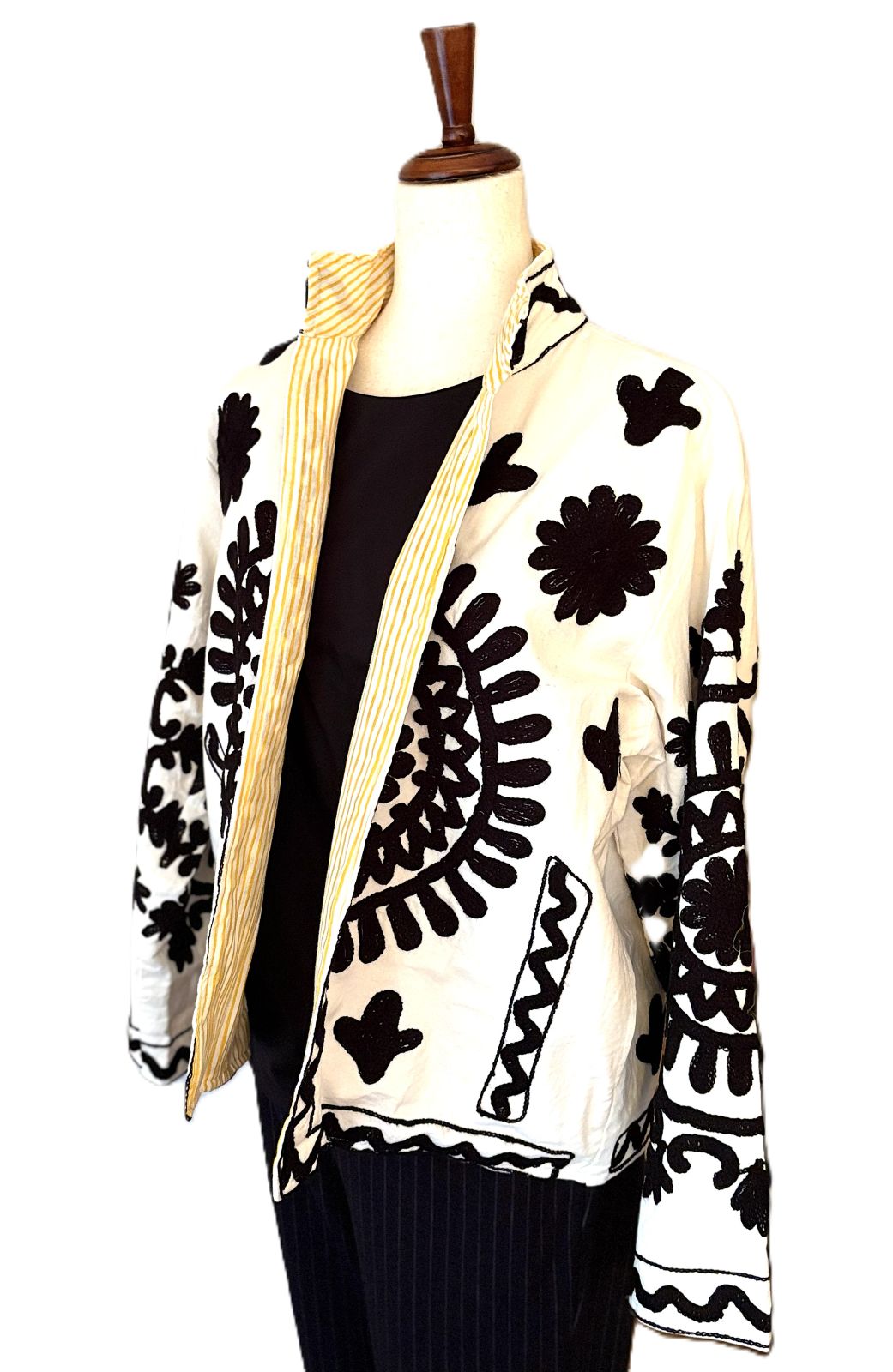 Specialty Collection, Black & White Statement Jacket. Limited Edition