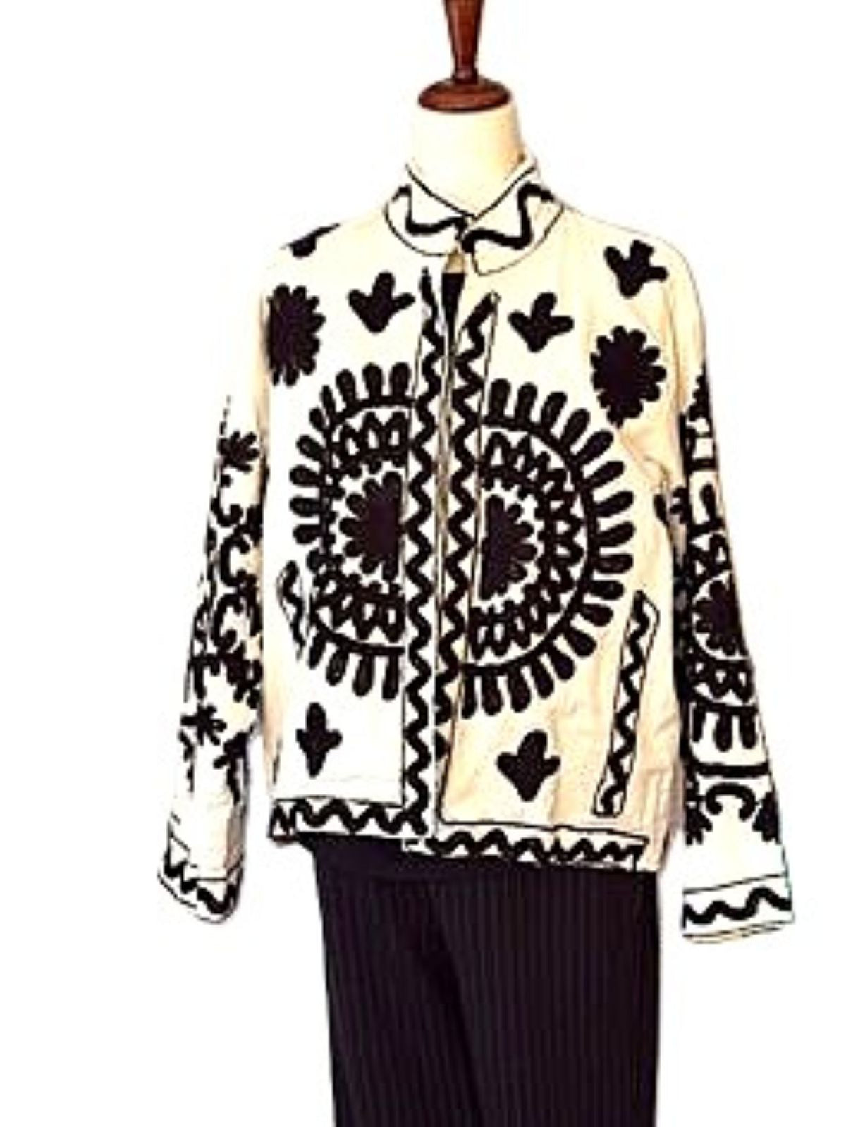 Specialty Collection, Black & White Statement Jacket. Limited Edition
