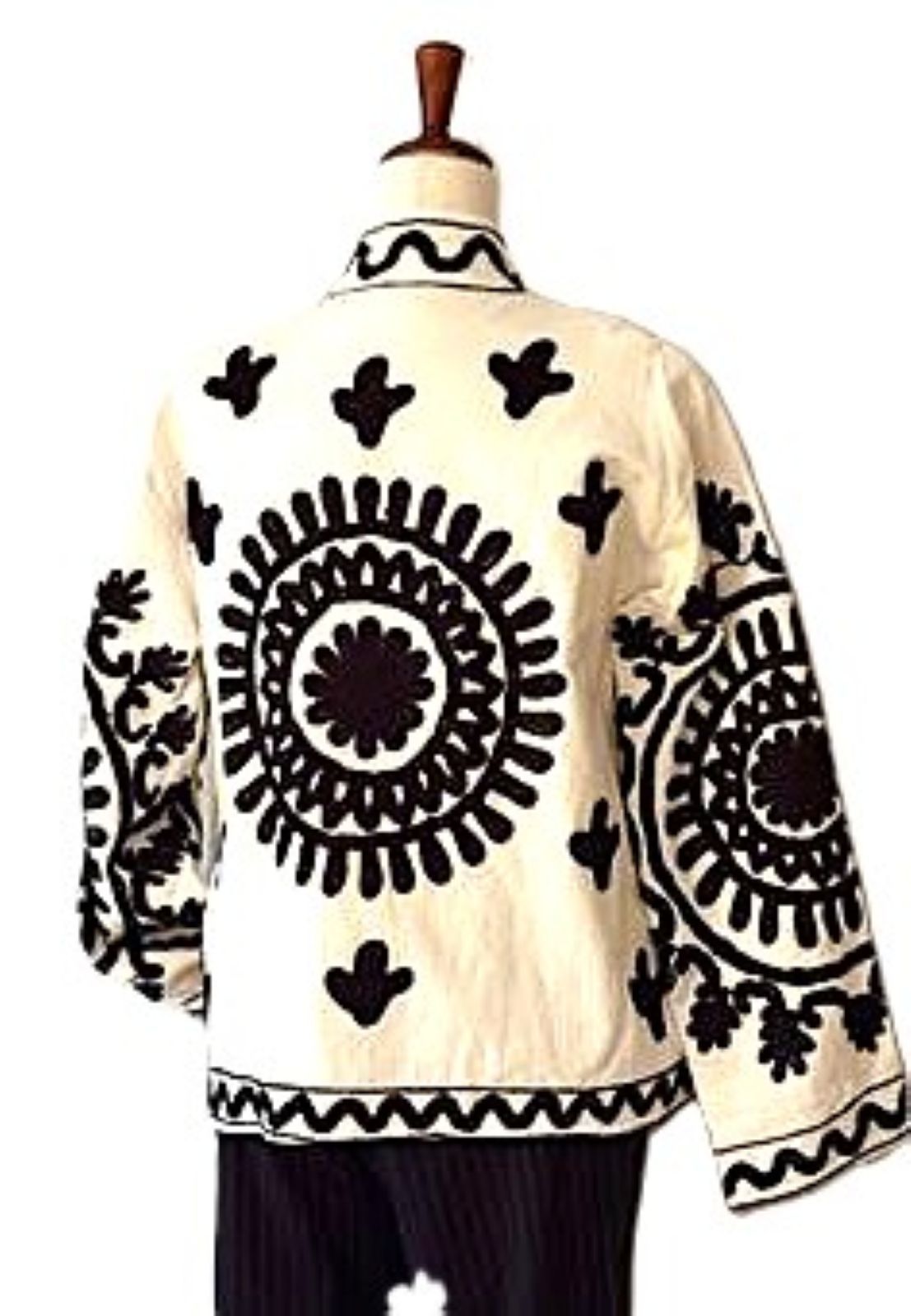 Specialty Collection, Black & White Statement Jacket. Limited Edition
