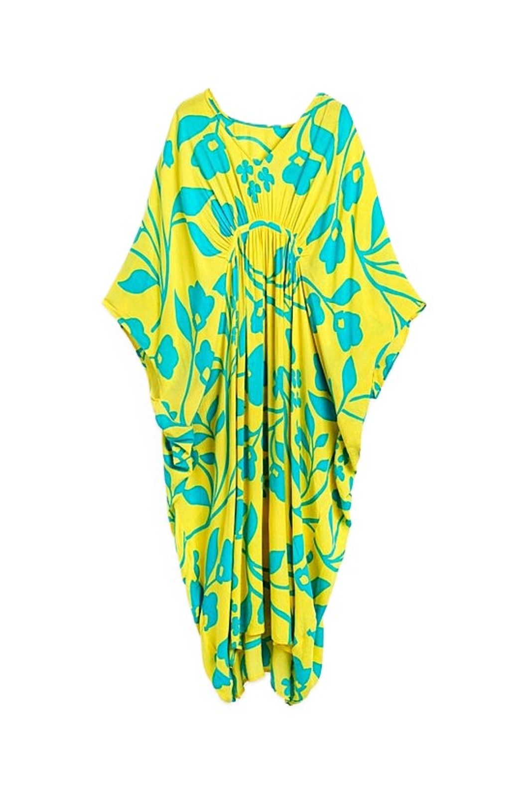 Dresses: Bold Floral Maxi Kaftan