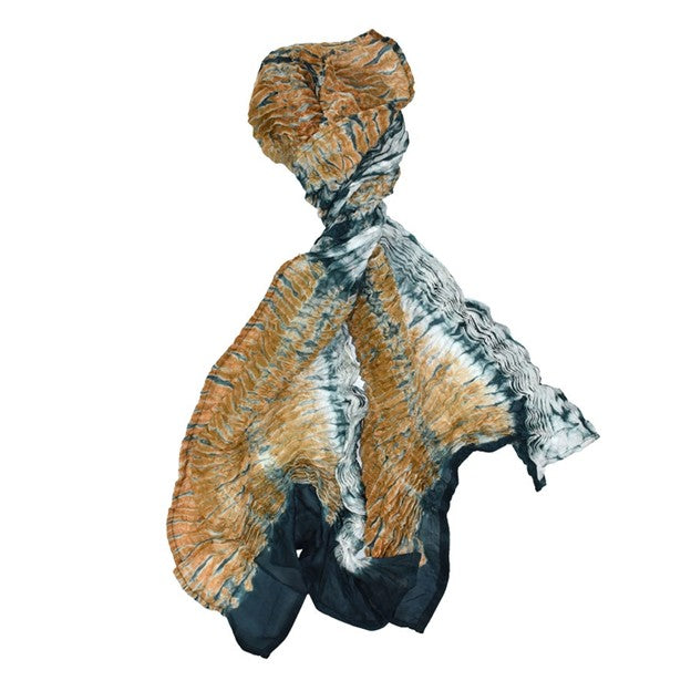 The Accessory, Shibori Hand Printed Silk Jacket.  Very Special.