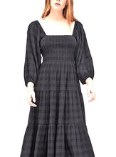 Smocking Tiered Midi Dress- A dress for all seasons.