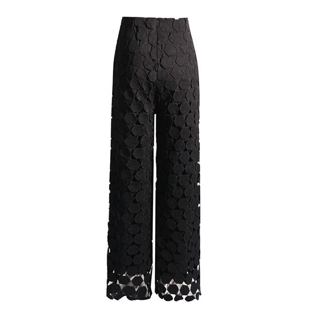 Pants. "Tassel High-Waist Trousers," The Epitome Of Chic And Comfort.