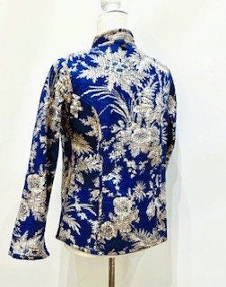 Luxe Reversible Cotton Quilted Women's Jacket (Deep Jewel Tones)
