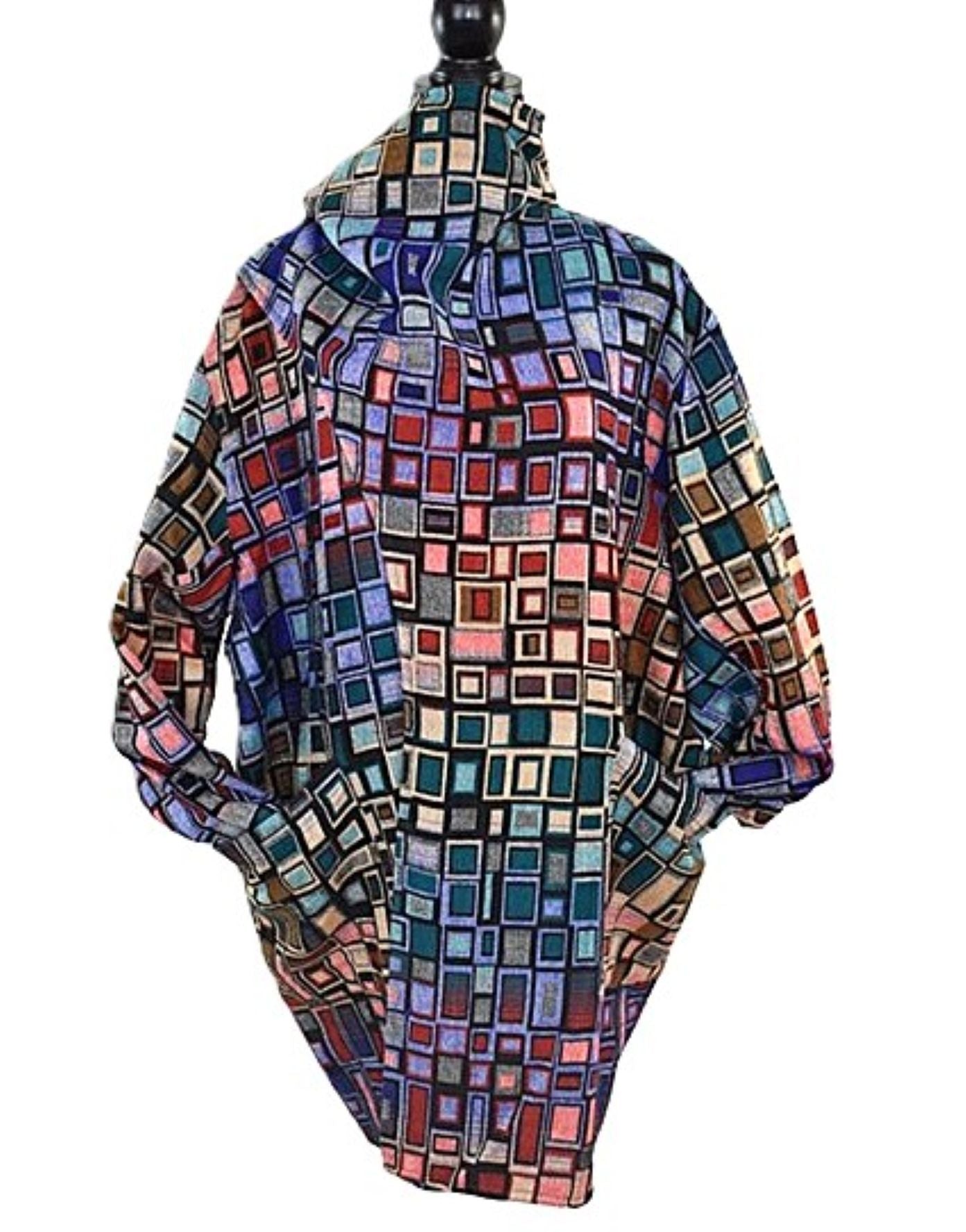 Artisan,  Oversized Sweater Jacket (Multicolor)