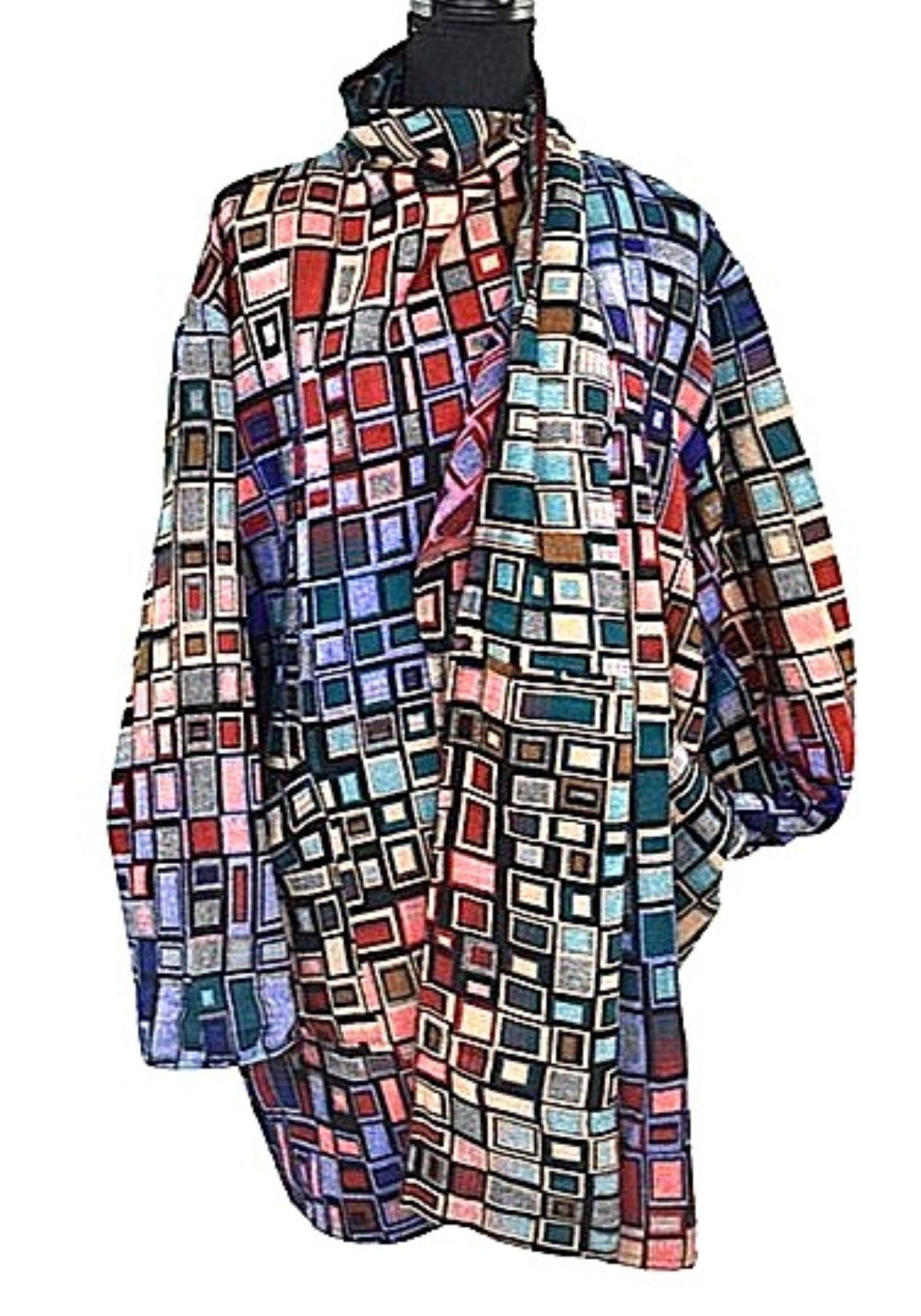 Artisan,  Oversized Sweater Jacket (Multicolor)