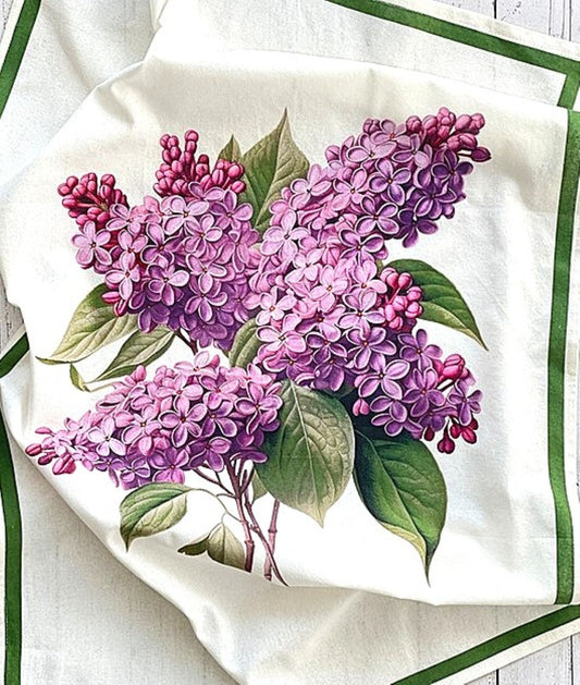 Lilac Floursack Kitchen Towels Sold In Sets of 2