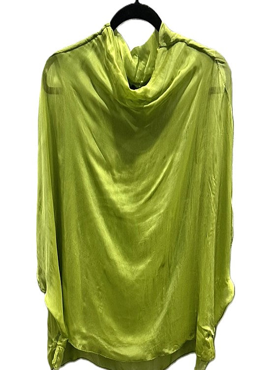 Top, Fluid Italian Blouse Flatters The Figure (2 Colors)