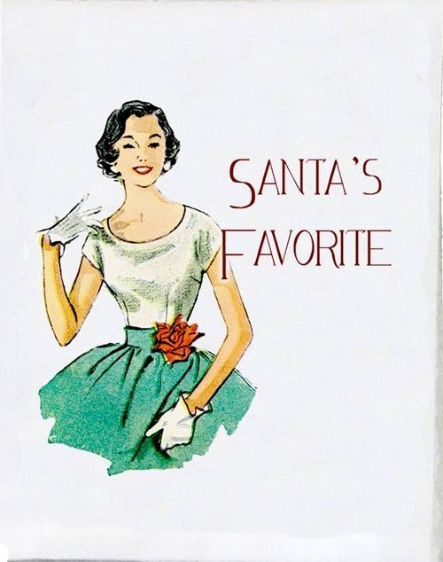 Sassy Girl, Christmas Edition Decorative Dish Towels (4 towels)