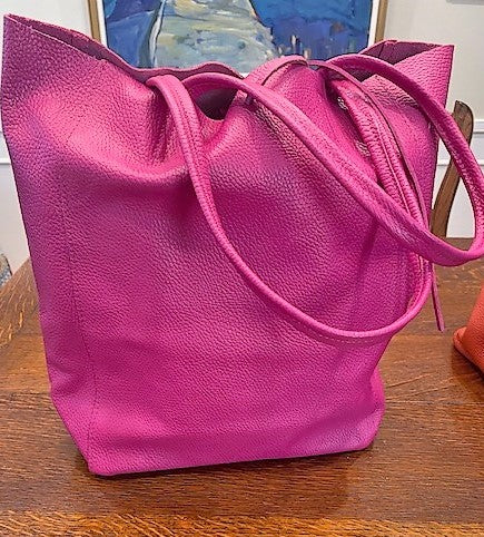 Exceptional Quality Leather Totes Straight from Florence. (Lots of Colors)