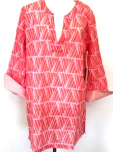 SHYLA PINK Cotton Kurta Tunic (Bankable Basic)