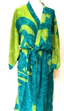 Luxury Weighted Silk Kimono Duster:  Elegant