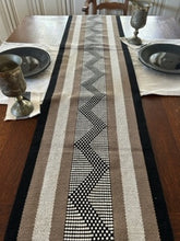 Artisan Hand Woven Table Runner Creates a Designer Table