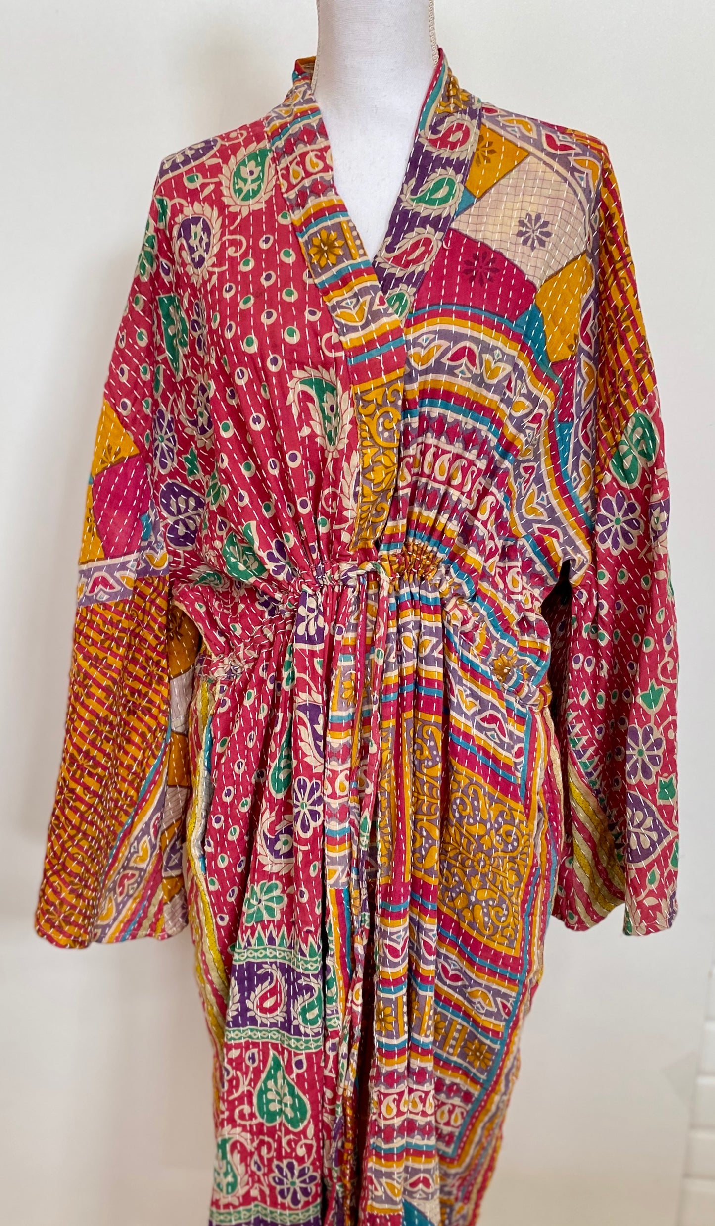 Artisanal Dreamweaver Kimono Is A Statement Piece.