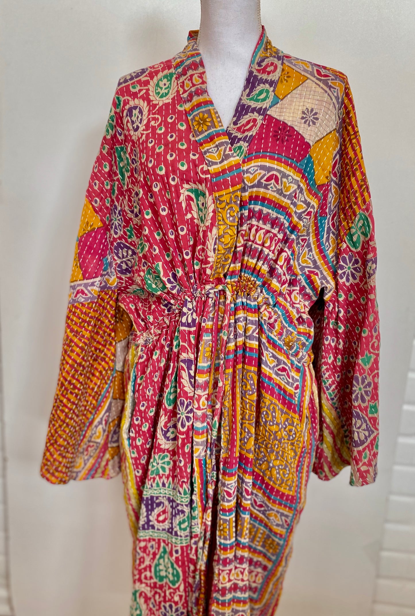 Artisanal Dreamweaver Kimono Is A Statement Piece.