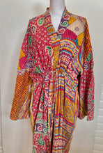 Comfy Mixed Print Cotton Artisan Kimono (Mini print)