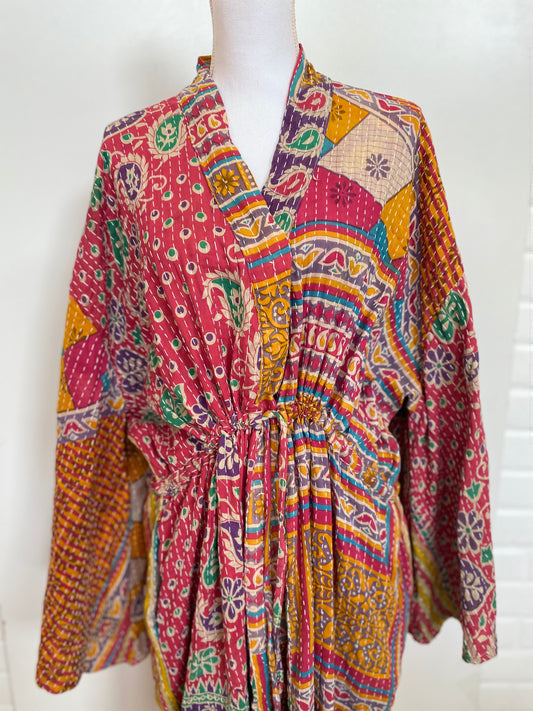 Artisanal Dreamweaver Kimono Is A Statement Piece.