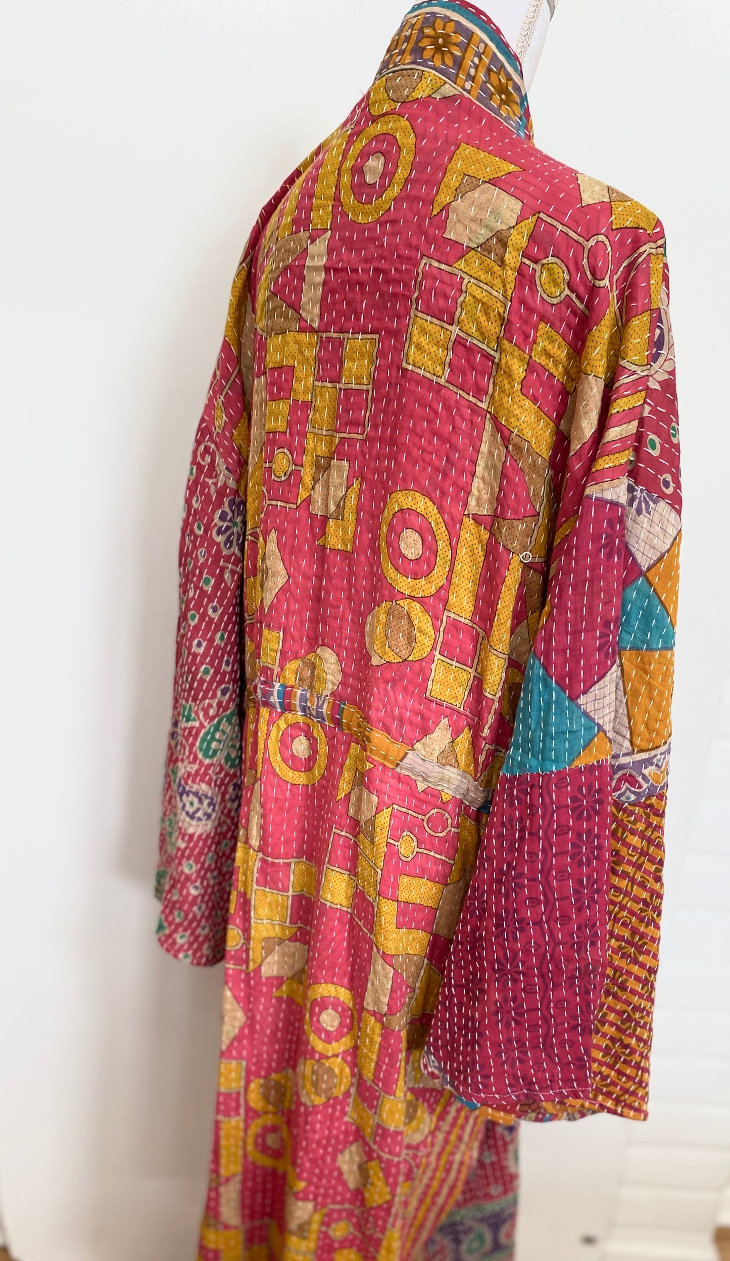 Artisanal Dreamweaver Kimono Is A Statement Piece.