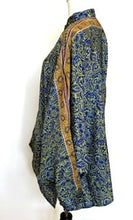Luxe Silk Tunic: Favorite of the Season (Green/Blue)