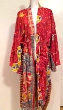 Designer Mixed Print Cotton Kimono Duster