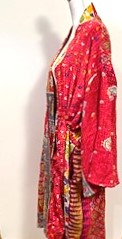 Designer Mixed Print Cotton Kimono Duster