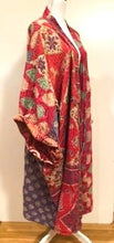 Designer Mixed Print Kimono Duster