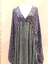 Eclispe Mixed Silk Print Dress, French Lilac