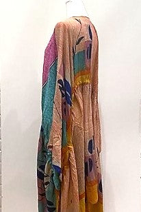 Eclispe Mixed Silk Print, Rainbow Sherbert