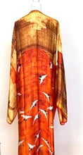 Dramatic Long Silk Blend Kimono