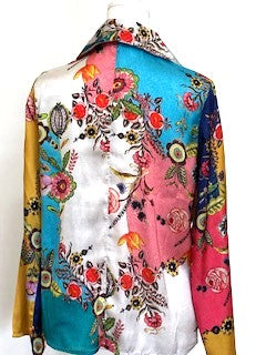 Trend Savvy Multi Color Blouse: Pure Happiness