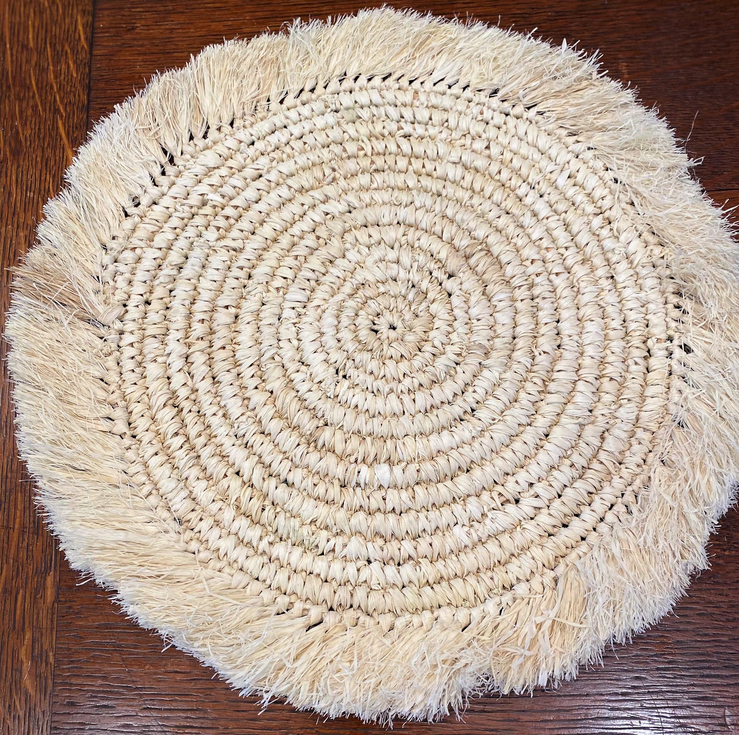 Grass placemat sets are exceptional quality. Sold in sets of 4