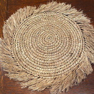 Grass placemat sets are exceptional quality. Sold in sets of 4