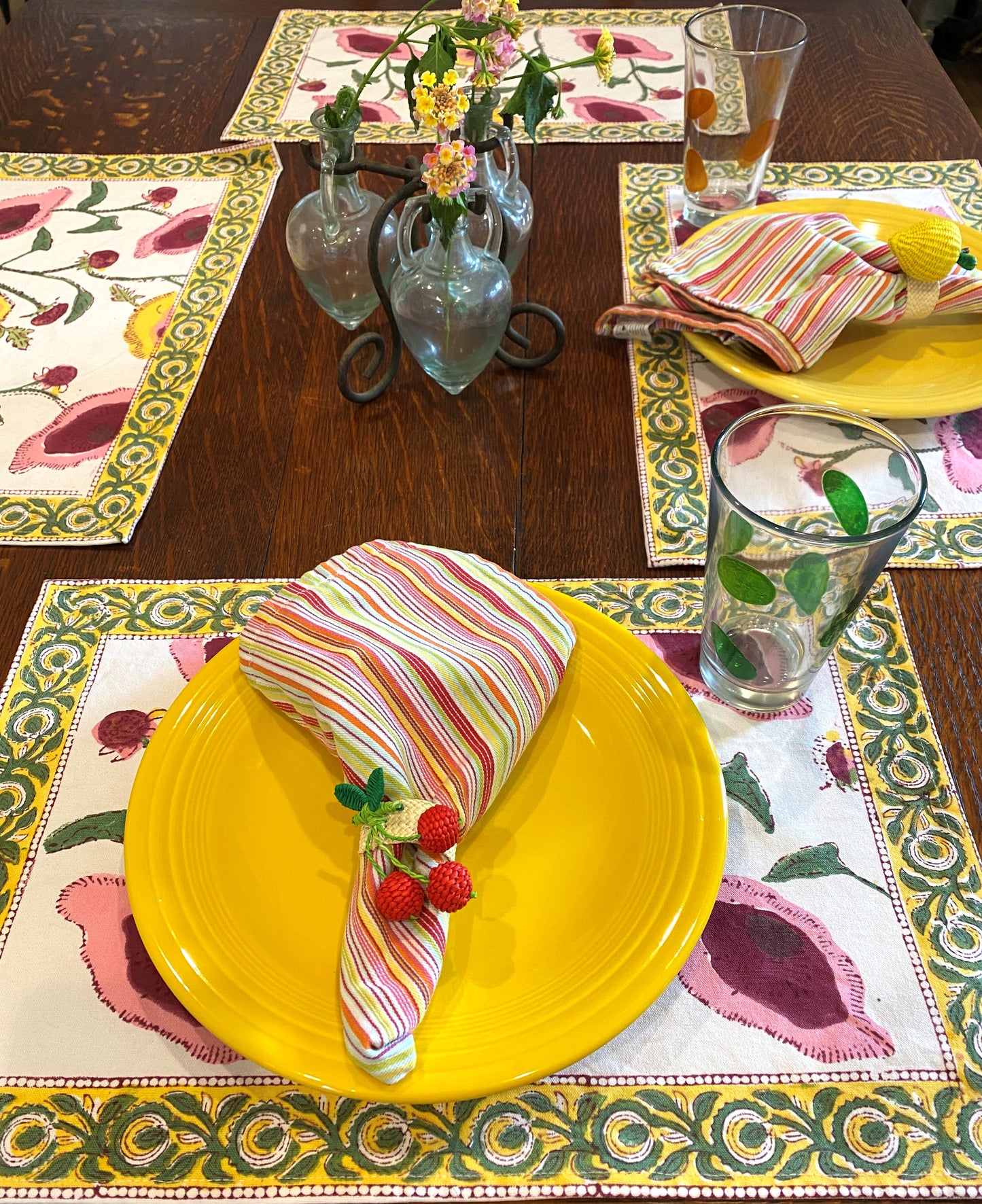 Mandalay Summer Placemats (Sets of Two)