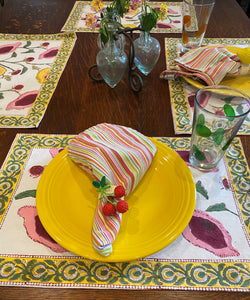 Mandalay Summer Placemats (Sets of Two)