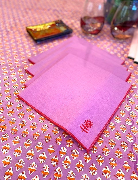 Cloth Table Napkins to Coordinate  Sold in Sets of 4