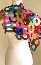Brighten Up Your World with Color. Artisan Ring Shawl.