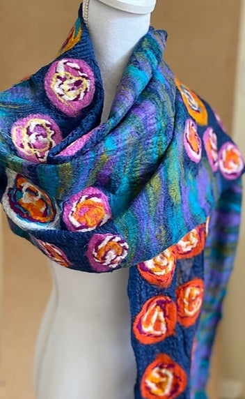 Monet Specialty Scarf or Shawl. So Many Possibilities