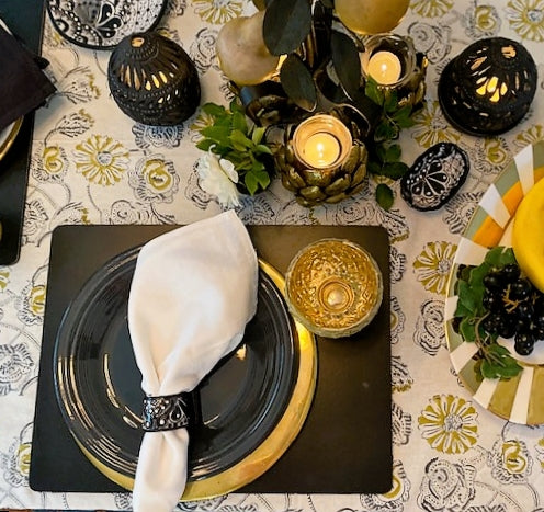 Elegant Black and White Table Ceramics sold as a set