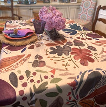 Create a Tablescape with our Transitional Watercolor Table Linen (7ft X 4.5)