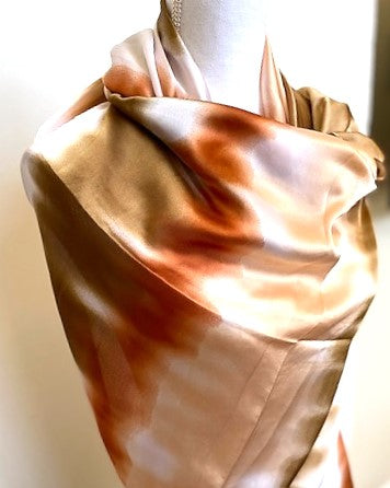 Breathtaking Beauties; Full length Silk Scarves From Croatia