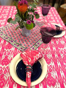 Poppy Tablecloth Brightens Up Table. Festive and Fun (60 X 90)