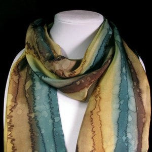 Artisan Handpainted Silk Scarves Make Great Gifts