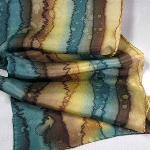 Artisan Handpainted Silk Scarves Make Great Gifts