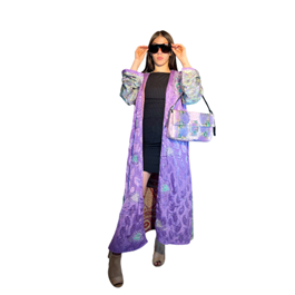 Create Two Different Looks with Our Reversible Silk Kimonos -From Boudoir to Office