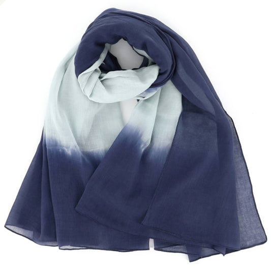 Graduated Ombre Cotton Scarves (2 Colors)