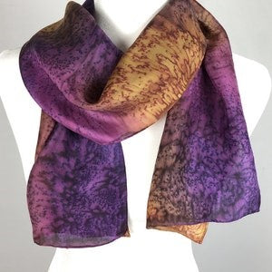 Artisan Handpainted Silk Scarves Make Great Gifts