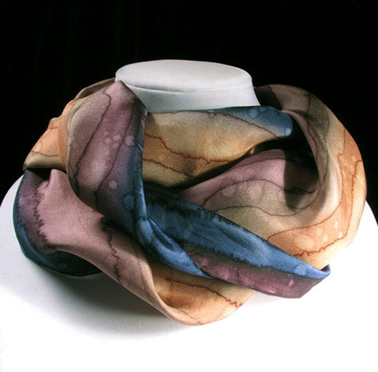 Artisan Handpainted Silk Scarves Make Great Gifts