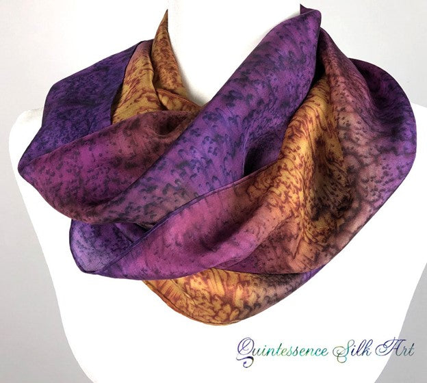 Artisan Handpainted Silk Scarves Make Great Gifts