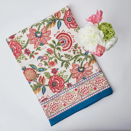 Elegant French Floral Tablecloth With All The Colors Of The Season