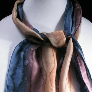 Artisan Handpainted Silk Scarves Make Great Gifts